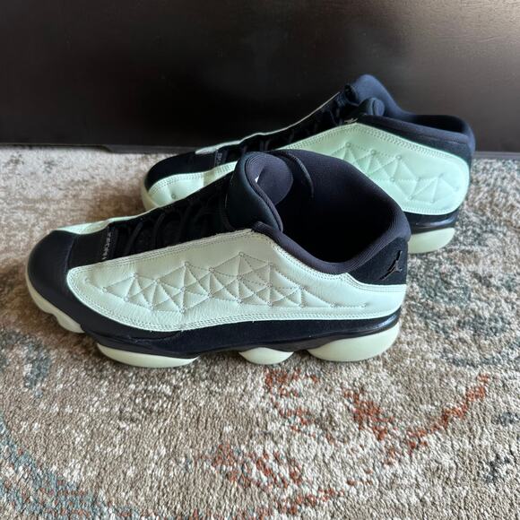 Nike Air Jordan 13 Retro Low Singles Day DM0803-300 Barley Green Black Mens 11.5 - Picture 7 of 13